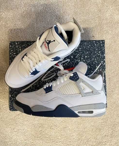 Jordan 4 Retro Midnight Navy R.43