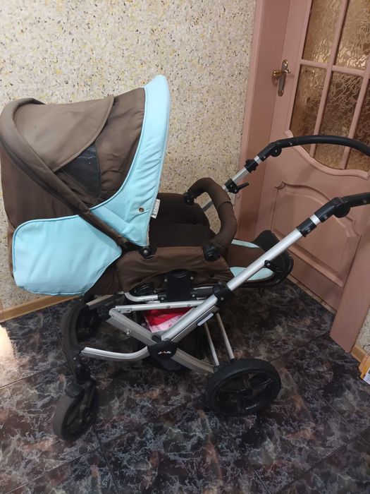 Коляска детская  прогулка ABG Avus Babyzone алюминий