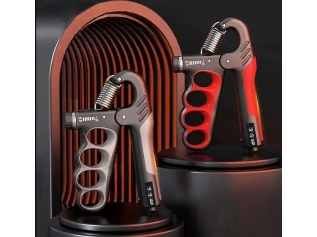 ŚCISKACZ DO RĄK do 100KG Regulowany Opór z LICZNIKIEM Solidny MOCNY