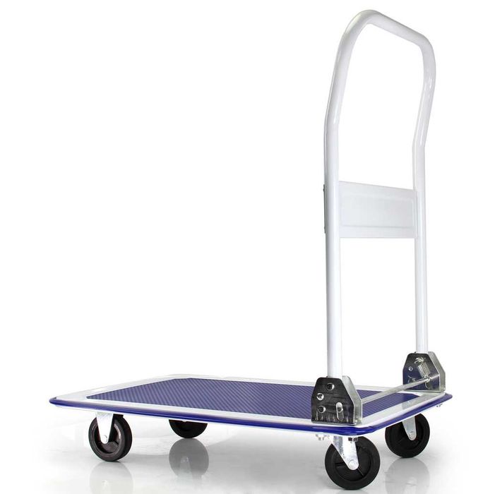 WÓZEK MAGAZYNOWY TRANSPORTOWY Platformowy Transportowy Towarowy 300kg