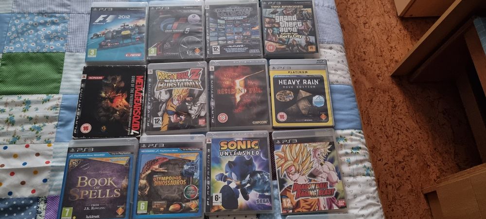 Ps3 fat,jogos e acessorios