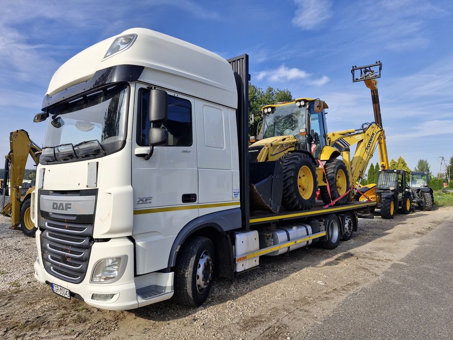 Daf XF 106 460 Salon Polska BDF laweta Low Deck 2017r.