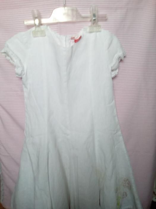 Vestido Linho Tam 5/6 anos PRENATAL