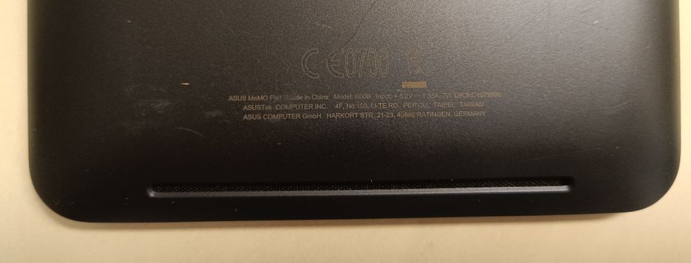 Tablet ASUS MeMo Pad ME173X wersja Android 4.2.2