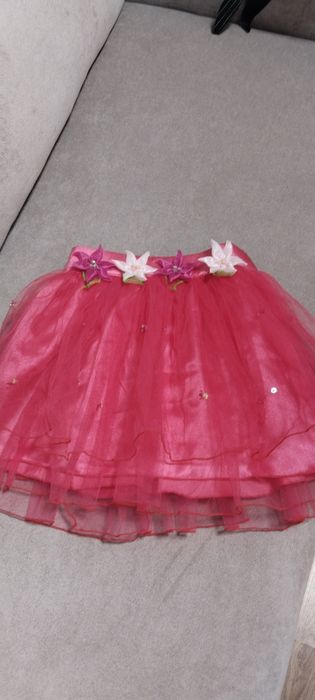 Спідниця рожева для дівчинки квіточка