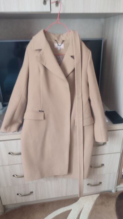 Плащ кашемір з паском