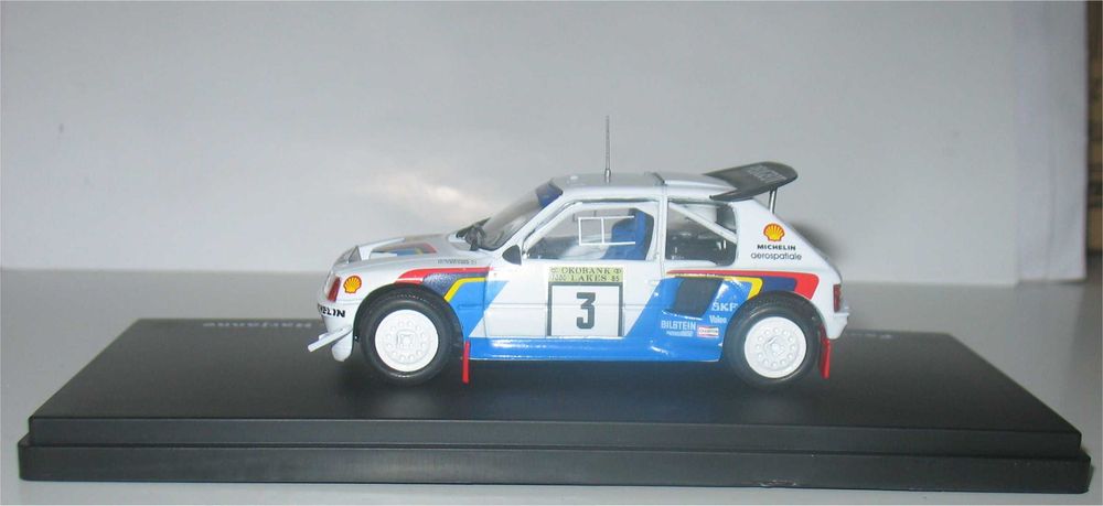 Peugeot 205 Turbo 16 E2 -Vencedor Rally 1000 Lagos 1985- Timo Salonen