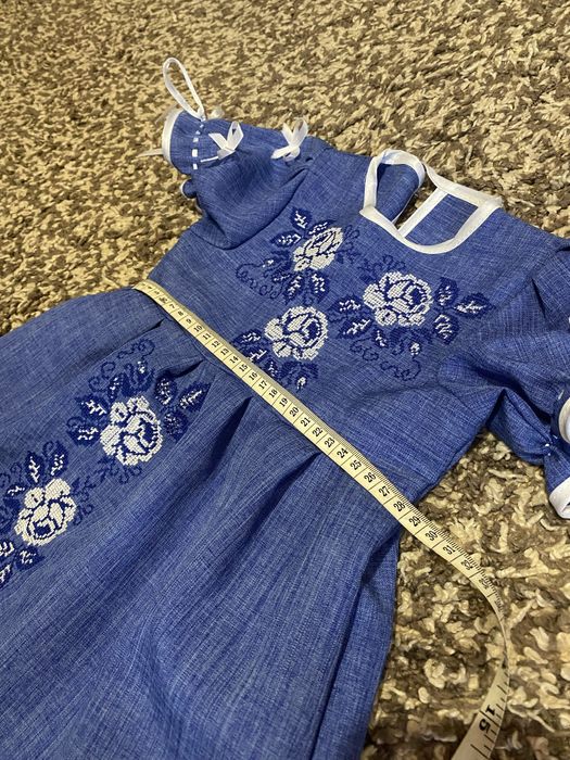 Вишиванка плаття 9-12 мес.