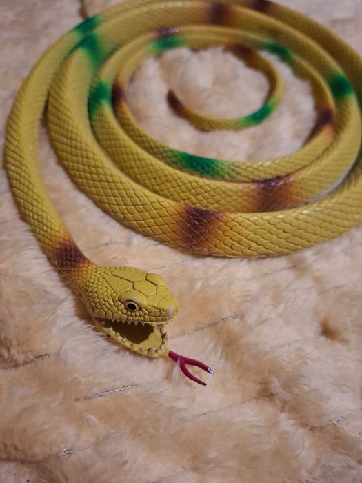 Cobra de borracha dura