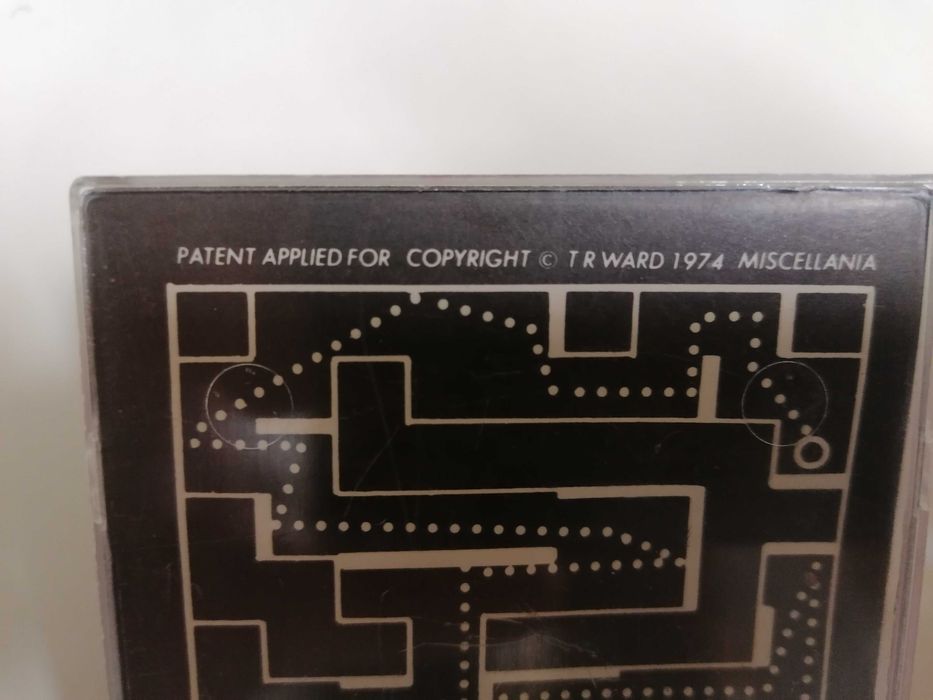 Miscellania Vintage 1974 Ball Bearing Maze Game , jogo de labirinto