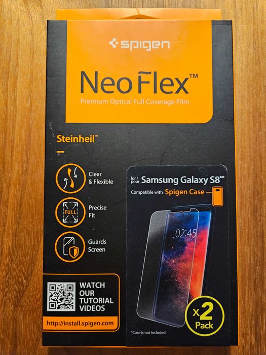 Spigen Neo Flex 2-pak folia do Samsung Galaxy s8