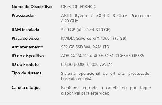computador gamer White