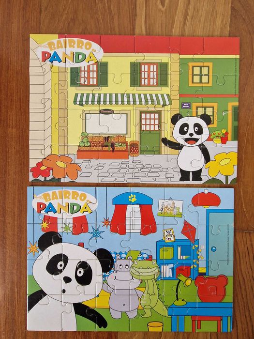 Puzzle Panda 2x 24 peças
