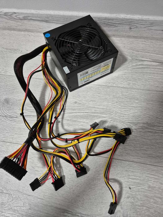 як новий блок живлення 500W VINGA VPS-500-120 (4+4 CPU 6 GPU). TradeIN