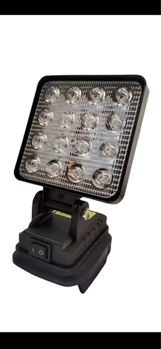 Led Світлодіодний ліхтар фонарь Dewalt Акумулятор 18 В