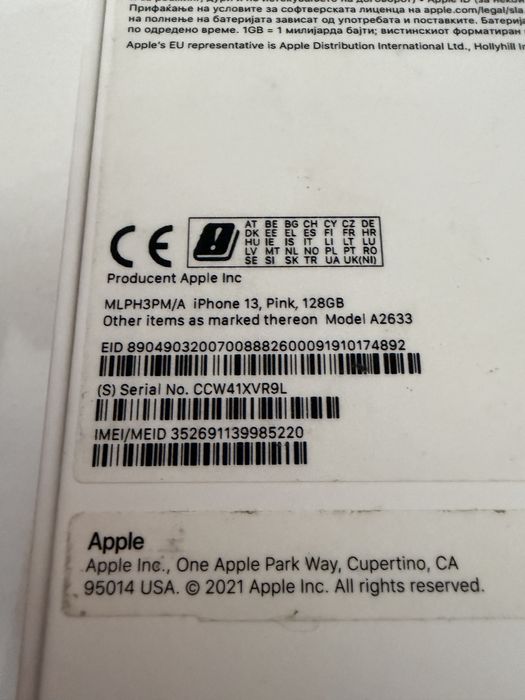 iPhone 13 128gb Pink Stan Idealny Bateria 100%