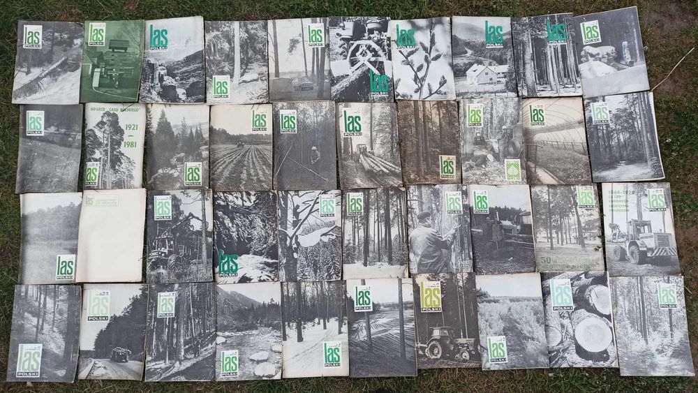 Las Polski - czasopismo/dwutygodnik z lat 1954 - 1995