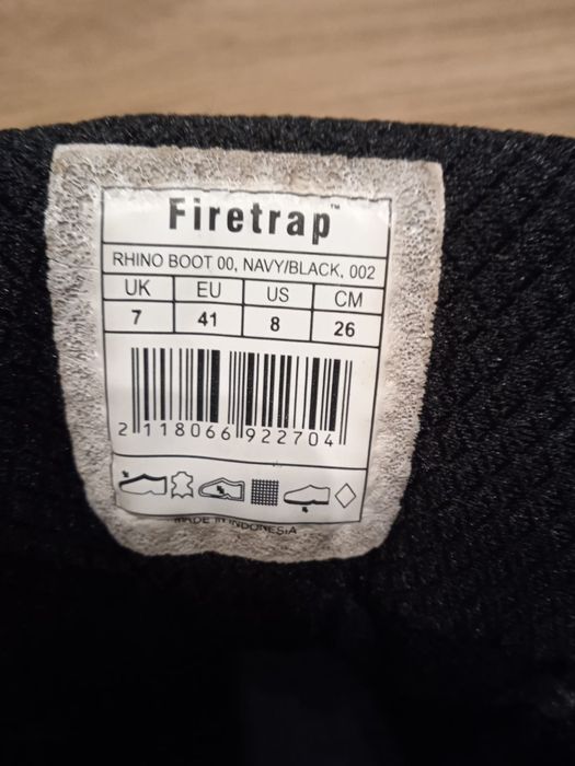 NOWE, skórzane buty RHINO FIRETRAP rozm. 41