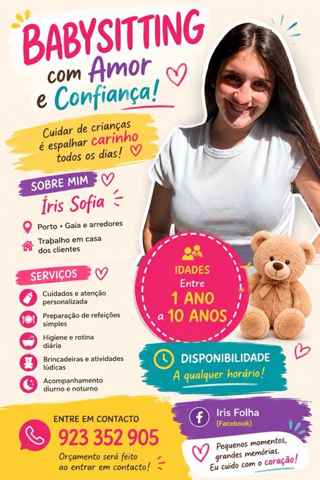 Serviço de babysitting