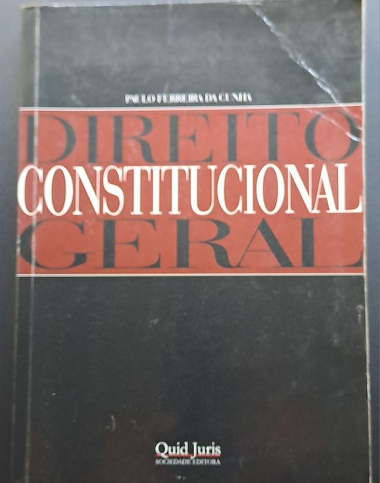Direito Constucional. Paulo Ferreira da Cunha