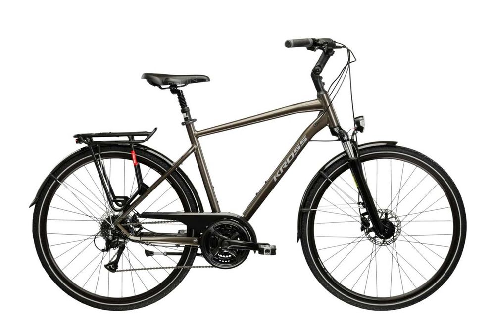 Rower trekkingowy KROSS Trans 4.0 Brązowy 28"