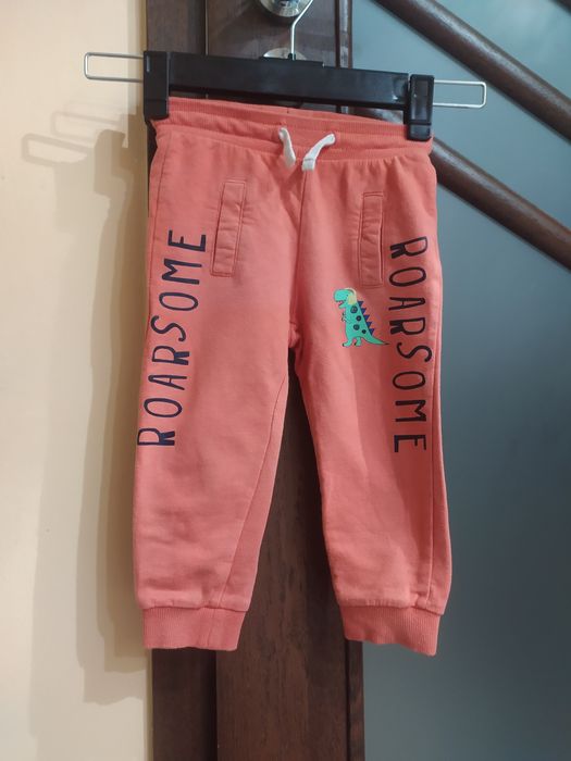 Spodnie dresowe bawełniane dresy rozmiar 86