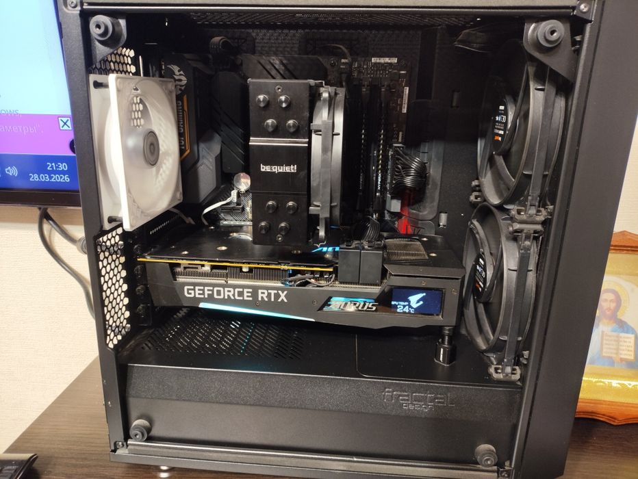 Игровой компьютер Ryzen 5 ОЗУ 32 Гб ssd 1 тб RTX 3070