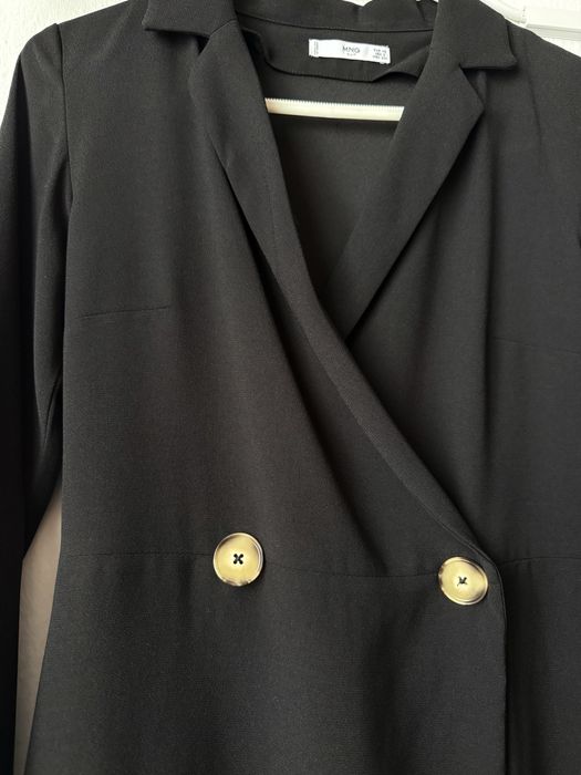 Vestido Blazer Preto