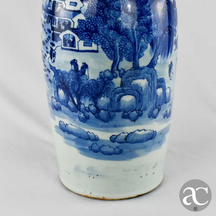 Jarrão em Porcelana da China,  Reinado Guangxu (1875 a 1908) n2