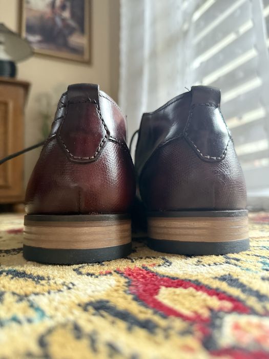 Botki męskie Bugatti brązowe