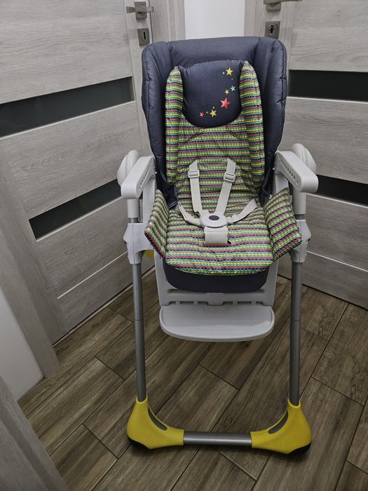 Krzesełko do karmienia Chicco Polly Magic denim