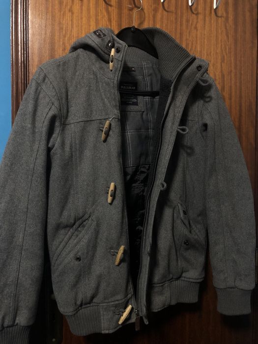 Casaco canadiana com pêlo