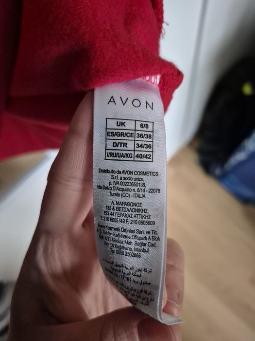 Nowa bluza świąteczna z pingwinem, Avon