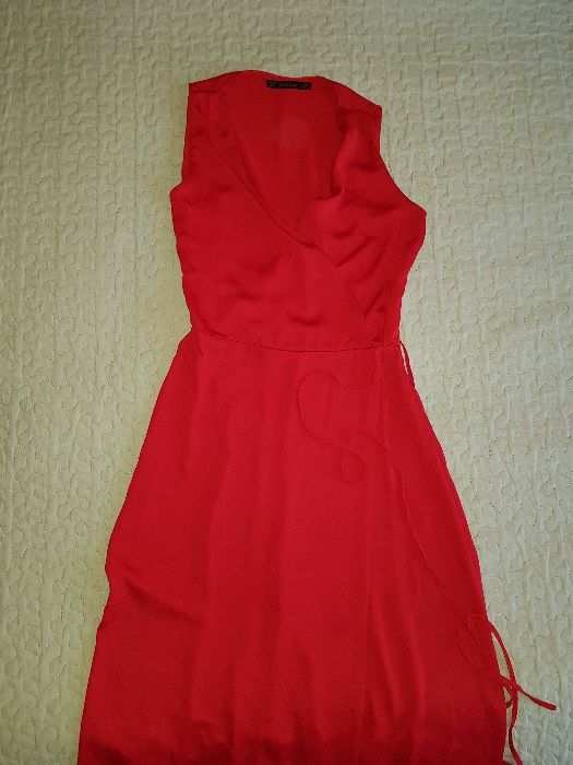 Czerwony kombinezon ZARA XS