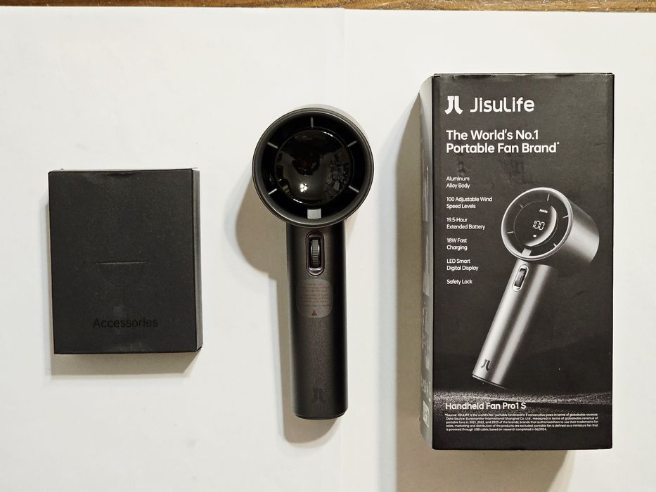Турбовентилятор JISULIFE Handheld Fan Pro1 S