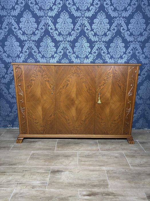 Komoda retro, bufet drewniany, szafka vintage w bdb stanie