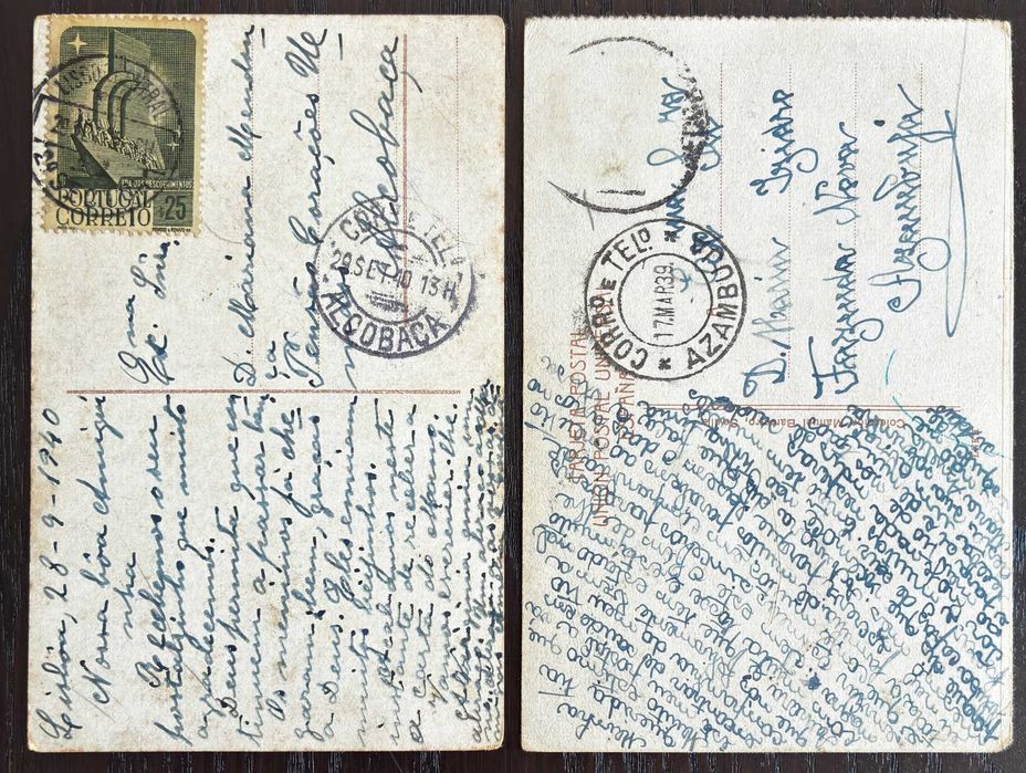 Postais Antigos Lisboa/Sevilha Anos 30/40