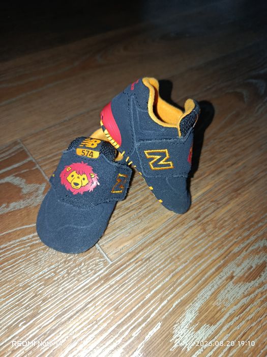 Фірмові пінетки New Balance 574 Zoo для немовляти (устілка 8.5 см)