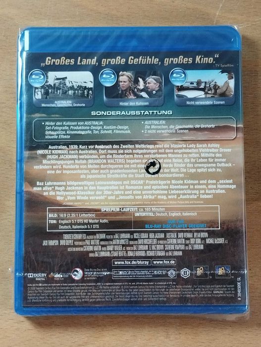 Blu-ray (DE) Australia (FSK 12)
