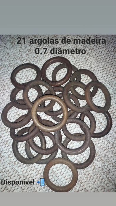 Argolas de madeira