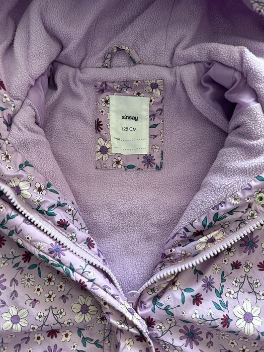 Зимова куртка на дівчинку Sinsay. 128-134