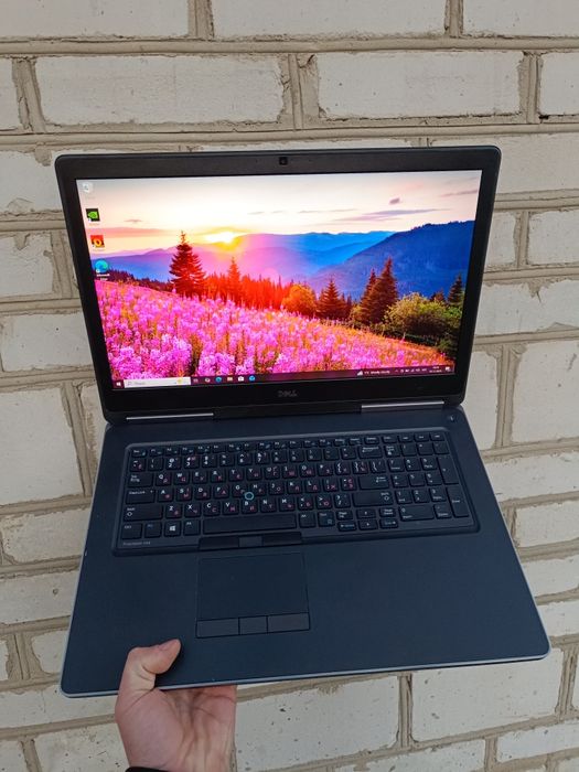 4К 17.3" Екран, Ігровий ноутбук DELL (i7 7700HQ/16/1000gb/P3000 6gb)