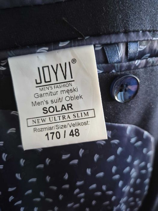 Garnitur Joyvi granatowy rozmiar 170/48 stan bardzo dobry!