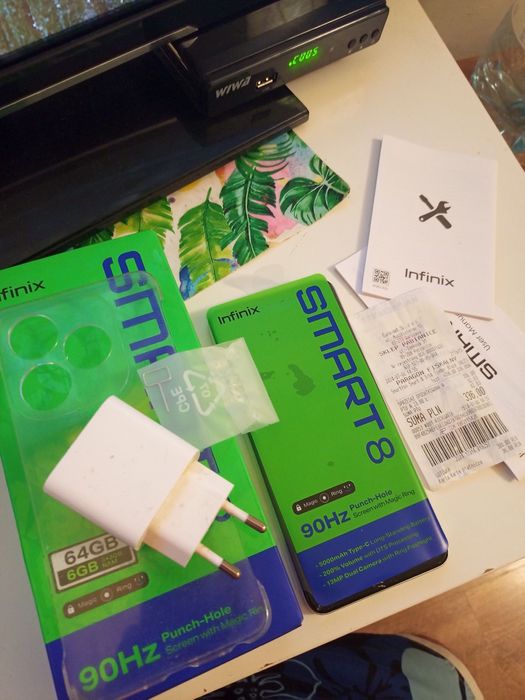 Infinix 8 smart biały