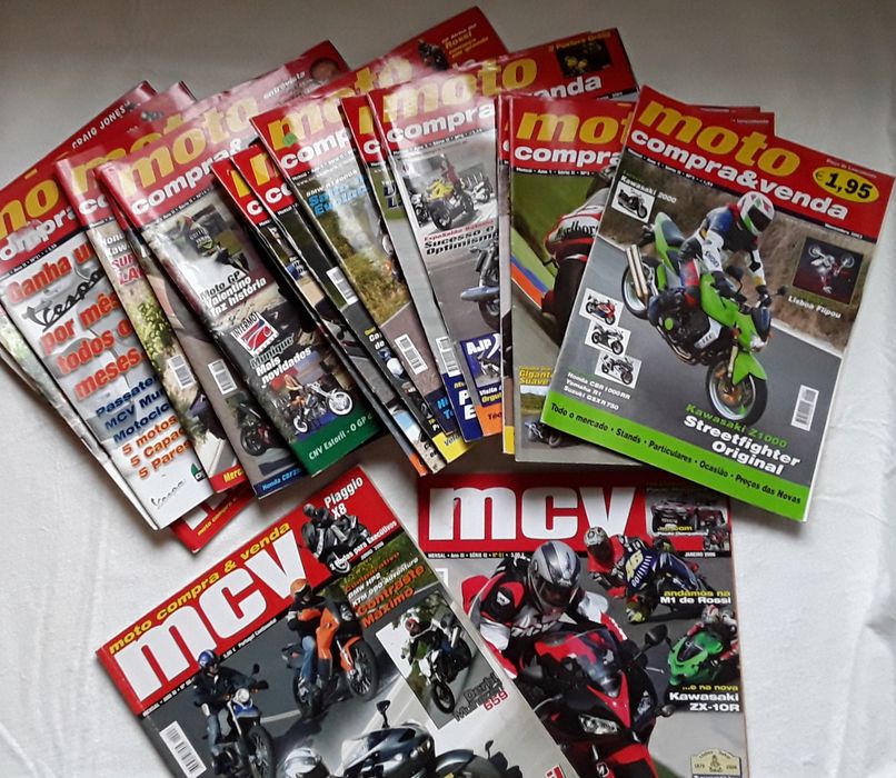 Várias Revistas antigas Moto Compra e Venda