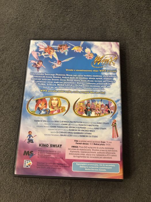 Vintage plyty winx zestaw