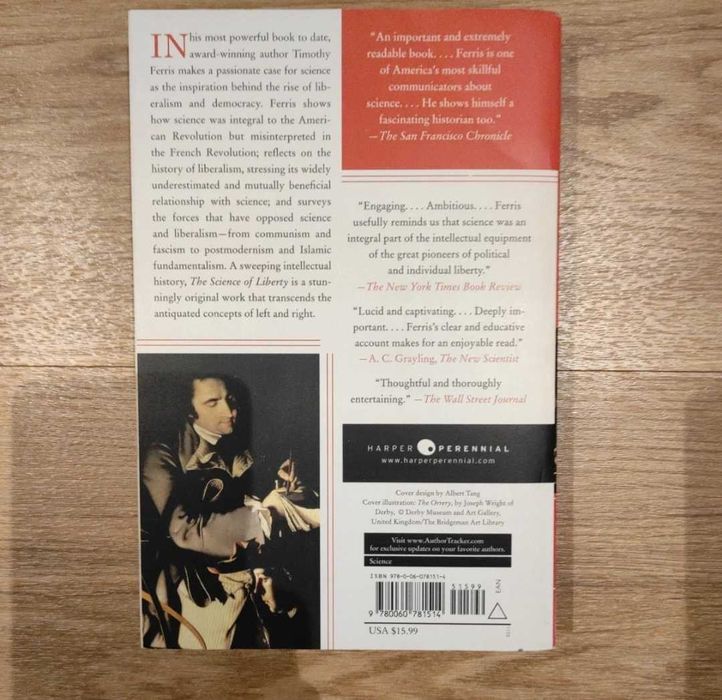 Timothy Ferris Science of Liberty (Novo-PORTES INCLUIDOS)