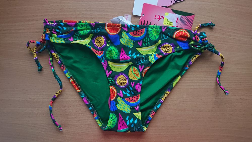 Penti - Bikini Dół Owocowy Nadruk Wiązanie r. 36