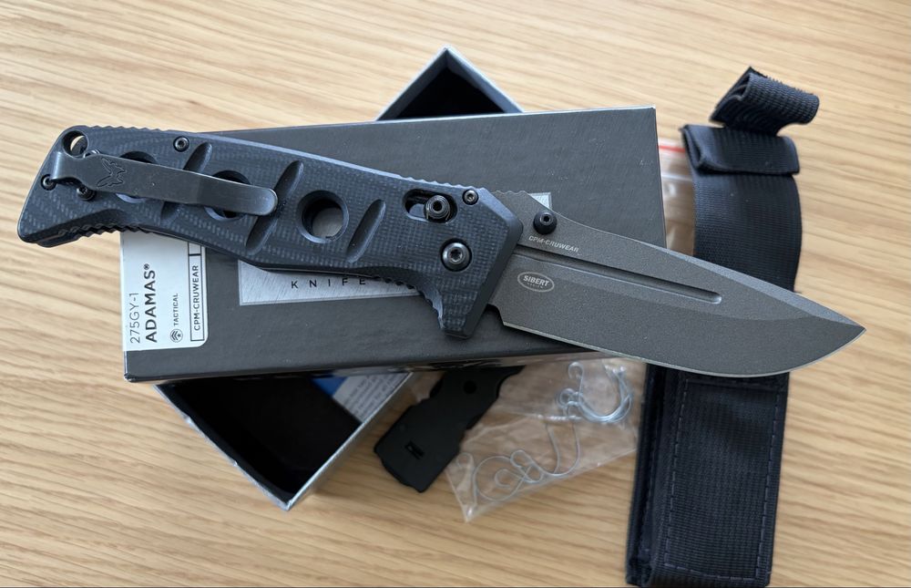 Nóż Benchmade Adams 275GY-1 - stal CRUWEAR