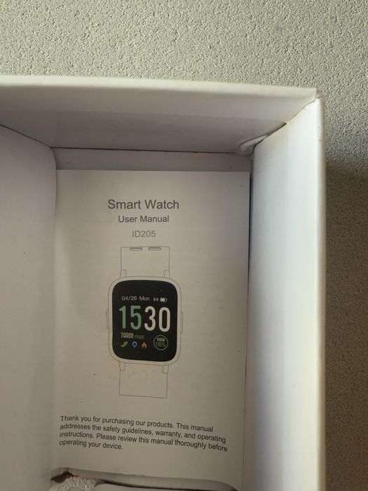 Смарт годинник чорний